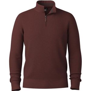 Smartwool Sparwood 1/4 Zip Sweater Fleecetrui (Heren |bruin)