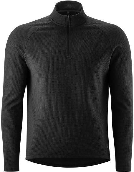 Gonso Essential Jersey Longsleeve Therm Fietsshirt (Heren |zwart)