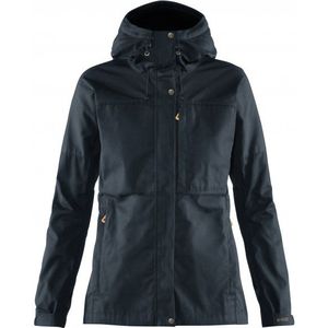 Fjällräven Womens Kaipak Jacket Vrijetijdsjack (Dames |blauw/zwart)