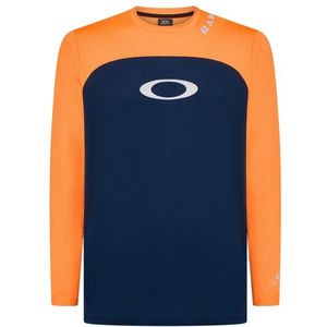 Oakley Free Ride RC L/S Jersey Fietsshirt (Heren |blauw)