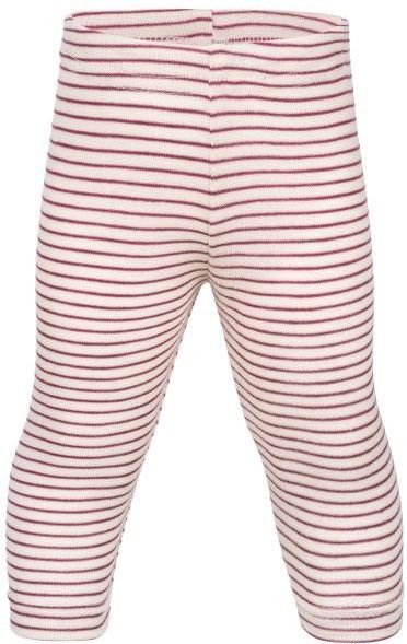 Engel Leggings - Wol/Zijde - Natural/Orchid - Engel - 62/68 - Leggings - Wol