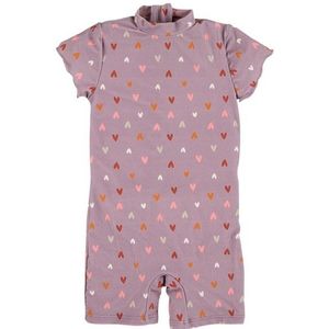 Sterntaler - Kids Schwimmanzug Herz - Lycra - Roze - UV-bescherming