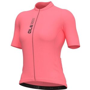 Alé Womens Color Block S/S Jersey Fietsshirt (Dames |roze)