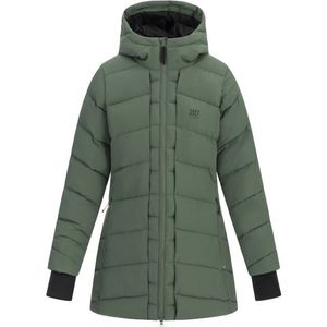 2117 of Sweden Womens Kappen Coat Parka (Dames |olijfgroen |waterdicht)