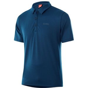 Löffler Poloshirt Tencel Comfort Fit Poloshirt (Heren |blauw)