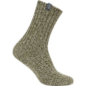 Icebreaker Merino Ski Lodge Crew Multifunctionele sokken (olijfgroen)