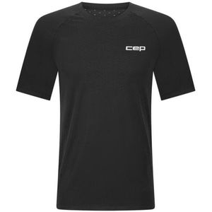 CEP Run Ultralight Shirt Short Sleeve 30 Hardloopshirt (Heren |zwart)