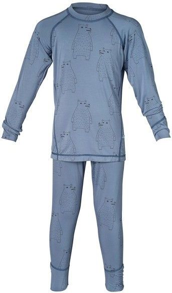 Isbjörn - Polarbear Set Baselayer - Thermo-ondergoed - Grijs