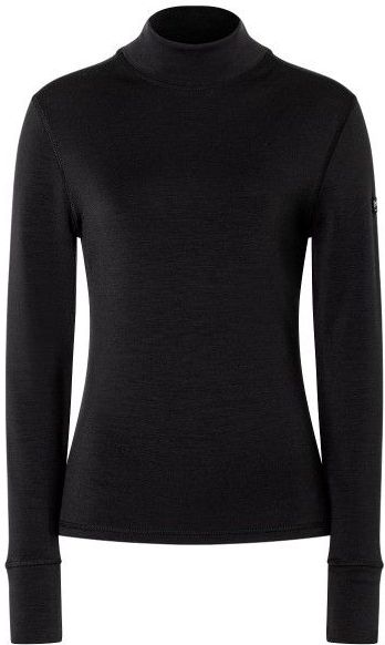 W B - HOT TURTLENECK - Sweatshirt - Zwart - Merinowol