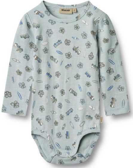 WHEAT - Body L/S Freddie - Ondergoed - Grijs