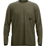 Ortovox 185 Merino Patch L/S Merinoshirt (Heren |dark wild herbs)