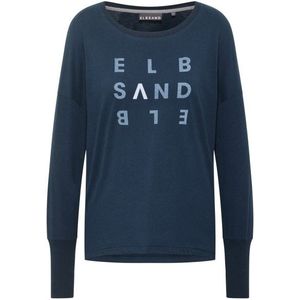 ELBSAND Womens Ingiara T-Shirt Longsleeve (Dames |blauw)