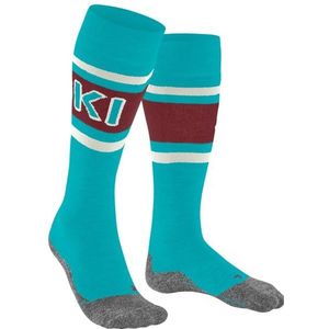 FALKE SK2 Intermediate Wool - Ski Sokken - Turquoise Peacock Blue - 1 Paar