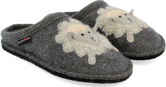 Haflinger Flair Lamby Pantoffels (grijs)