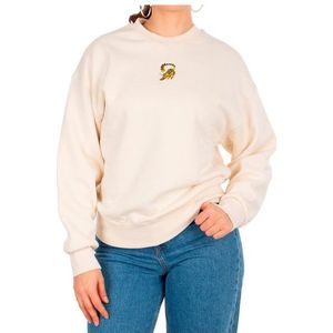 Iriedaily Womens Catty Crewneck Trui (Dames |wit)