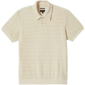 Brixton Weekend Terry Cloth S/S Polo Poloshirt (Heren |beige)