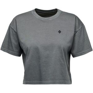 Black Diamond - Diamond Crop S/S Tee - T-shirt - Grijs