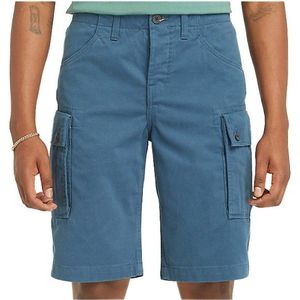 Timberland Twill Cargo Short Short (Heren |blauw)