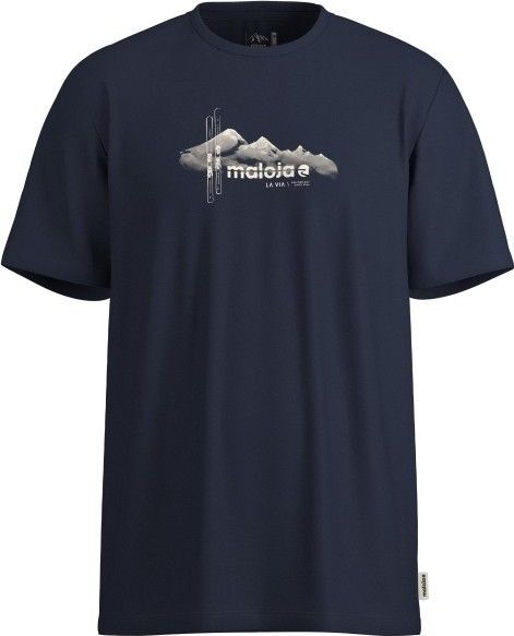 Maloja - WeisseggM - T-shirt - Blauw