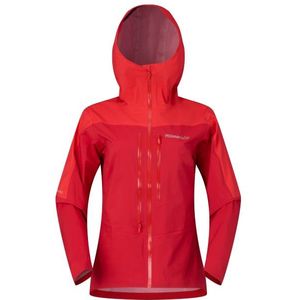 Norrona - Falketind Dri1 Jacket - Regenjas - Rood - Waterdicht