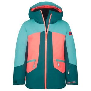 Trollkids Girls Rauland Jacket Winterjack (Kinderen |turkoois |waterdicht)