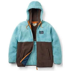 Passenger Womens Nestling Sherpa Hooded Fleece Winterjack (Dames |turkoois)
