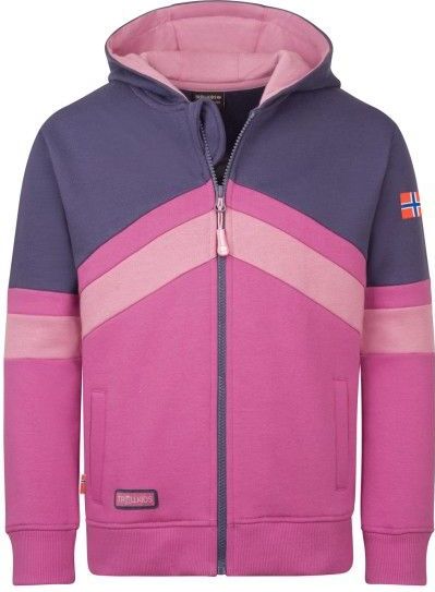 Trollkids - Flekkefjord Jacket - Trainingsjack - Roze