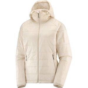 Salomon Womens Outline Hoodie Insulation Jacket Synthetisch jack (Dames |beige)