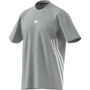 adidas Future Icons 3-Stripes T-Shirt Sportshirt (Heren |grijs)