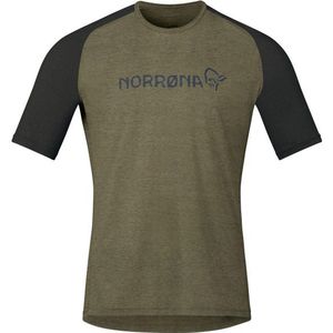 Norrona Fjora Equaliser Lightweight T-Shirt Sportshirt (Heren |olijfgroen)