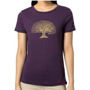 supernatural Womens Tree of Knowledge Tee Merinoshirt (Dames |purper)