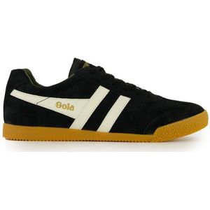 Gola - Harrier Suede Sneakers - Zwart - 100% Leer