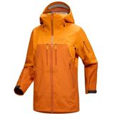 Arcteryx Womens Rush Jacket Ski-jas (Dames |oranje |waterdicht)