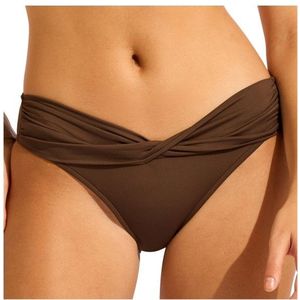 Seafolly Womens Collective Twist Band Hipster Bikinibroekje (Dames |oranje)