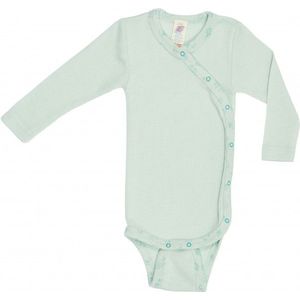 Engel - Kid's Wickelbody - Grijs - Merinoondergoed - 70% Wol, 30% Zijde