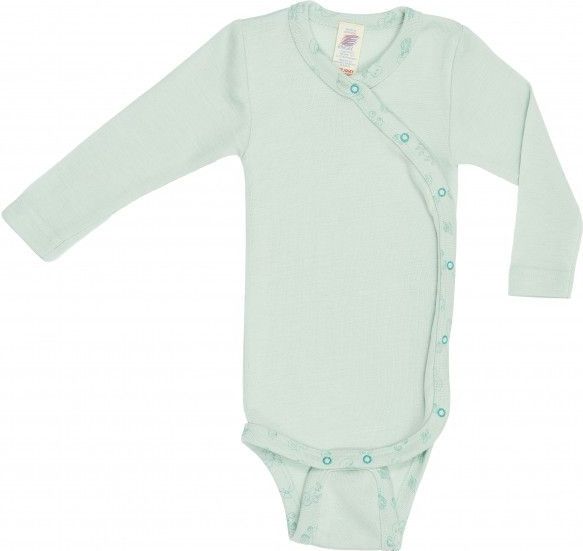 Engel - Kid's Wickelbody - Grijs - Merinoondergoed - 70% Wol, 30% Zijde