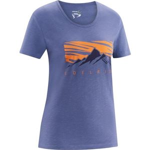 Edelrid Womens Highball T-Shirt V T-shirt (Dames |purper/blauw)