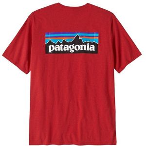 Patagonia - P-6 Logo Responsibili-Tee - T-shirt - Rood