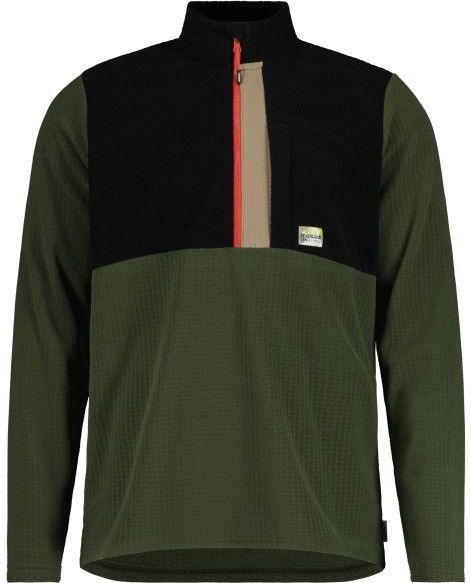 Maloja - ZermedoM - Fleecetrui - Olijfgroen