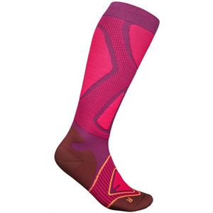 Bauerfeind - Sports - Compressiesokken - Roze - Dames