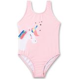 Sanetta - Meisjesbadpak - Roze - Gerecyclede Polyester-mix - Badmode voor Kinderen