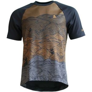 Zimtstern - Braapz Shirt S/S - Fietsshirt - Bruin