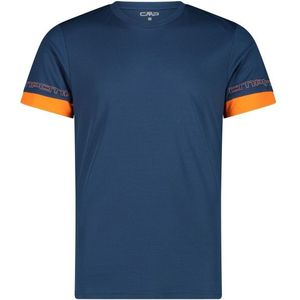 CMP Shortsleeve Light Polyester T-Shirt Sportshirt (Heren |blauw)