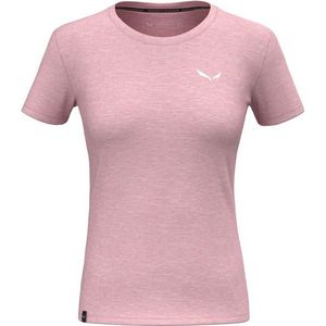 Salewa Womens Eagle Minilogo Alpine Merino T-Shirt Merinoshirt (Dames |roze)