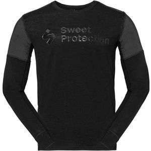 Sweet Protection Hunter Merino Hybrid L/S Jersey Fietsshirt (Heren |zwart)