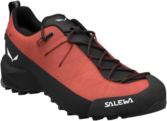 Salewa - Wildfire Leather 2 GTX - Approachschoenen - Zwart/Rood - Waterdicht