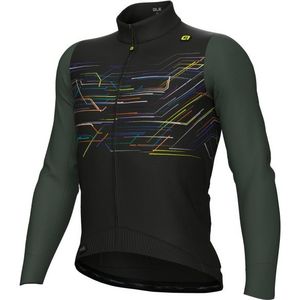 Alé Pr-E Megabyte L/S Jersey Fietsshirt (Heren |zwart)