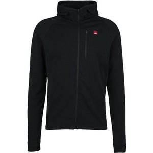 Bergfreunde MerinoFleece RömersteinBF Zip Hoody Fleecevest (Heren |zwart)