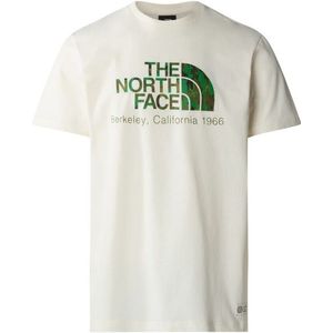 The North Face Berkeley California S/S Tee In Scrap Mat T-shirt (Heren |wit)