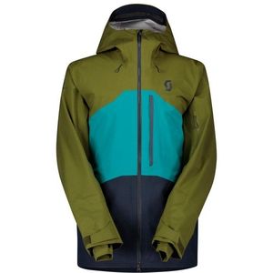 Scott Vertic 3L Ski-jas (Heren |olijfgroen |waterdicht)